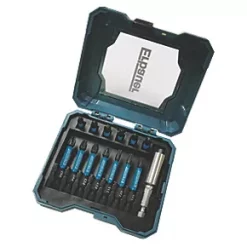 Erbauer 1/4" Hex Shank Mixed Impact Screwdriver Bit Set