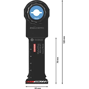 Bosch Expert MultiMax MAII32AIT Steel Plunge Cutting Blade 32mm 5 Bosch Expert MultiMax MAII32AIT Steel Plunge Cutting Blade 32mm - Image 3