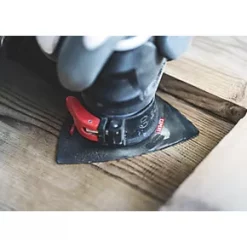 Bosch Expert AVZ 90 RT6 60 Carbide RIFF-Grit Paint on Wood, Hardwood, Softwood, Fibre Plastics, GFK & CFK Sanding Plate 90mm -Screwdriver Bits Sales Store 180PG A2