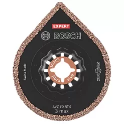 Bosch Expert AVZ 70 RT4 40 Carbide-Grit Mortar, Soft Tiles, Fibre Plastics, Fibre Cement Boards, GFK & CFK Removal Blade 70mm