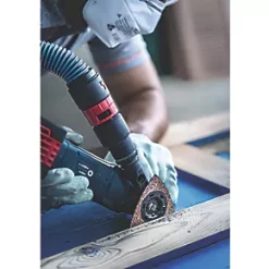 Bosch Expert MAVZ 116 RT4 40 Carbide RIFF-Grit Paint on Wood, Hardwood, Mortar & Glue Sanding Plate 116mm 11 Bosch Expert MAVZ 116 RT4 40 Carbide RIFF-Grit Paint on Wood, Hardwood, Mortar & Glue Sanding Plate 116mm -Screwdriver Bits Sales Store 427RT A3