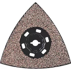 Bosch Expert MAVZ 116 RT4 40 Carbide RIFF-Grit Paint on Wood, Hardwood, Mortar & Glue Sanding Plate 116mm