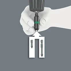 Wera Rapidaptor 1/4" Hex BiTorsion Bit Holder 75mm -Screwdriver Bits Sales Store 472FP A2