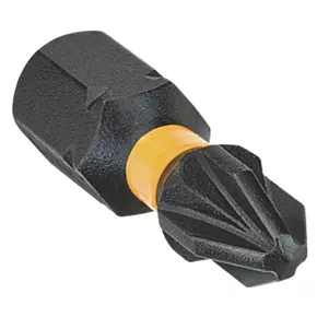 DeWalt Extreme 1/4" Hex Shank PZ2 Impact Screwdriver Bits 25 Pack 4 DeWalt Extreme 1/4" Hex Shank PZ2 Impact Screwdriver Bits 25 Pack - Image 2