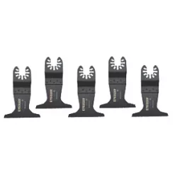 Erbauer MLT22269 Multi-Material Plunge Cutting Blades 64mm 5 Pack