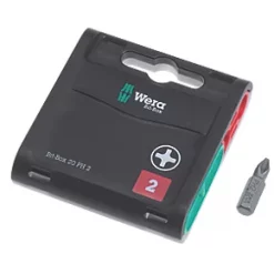 Wera BiTorsion 1/4" Hex Shank PH2 Tough Bits 20 Pack