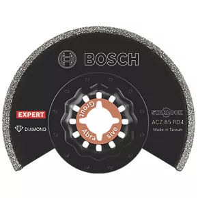 Bosch Expert 40 Diamond-Grit Tile & Grout Removal Blade 85mm 3 Bosch Expert 40 Diamond-Grit Tile & Grout Removal Blade 85mm