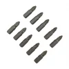 1/4" Hex Shank PZ2 Screwdriver Bits 10 Pack -Screwdriver Bits Sales Store 7415V P