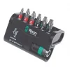Wera Bit-Check 1/4" Hex Shank Mixed BiTorsion Diamond-Coated Screwdriver Bit Set