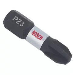 Bosch 1/4" Hex Shank PZ3 Impact Control Screwdriver Bits 2 Pack