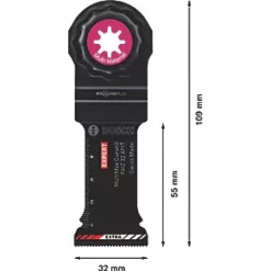 Bosch Expert MultiMax PAIZ32APIT Multi-Material Plunge Cutting Blade 32mm -Screwdriver Bits Sales Store 979RT A4
